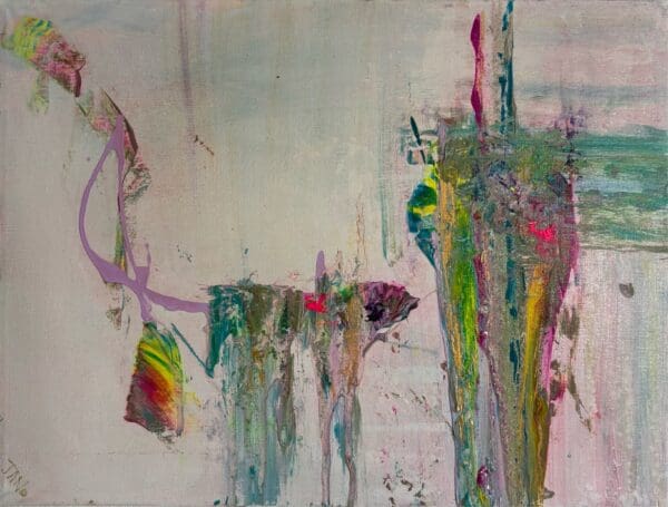Rainbow Diet (40cm) - Contemporary Abstract Art