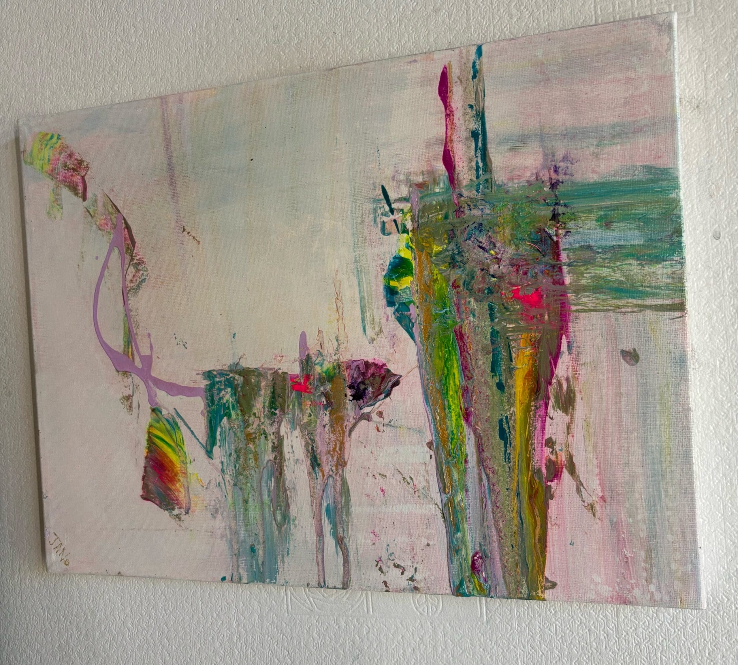 Rainbow Diet (40cm) - Contemporary Abstract Art - Image 6