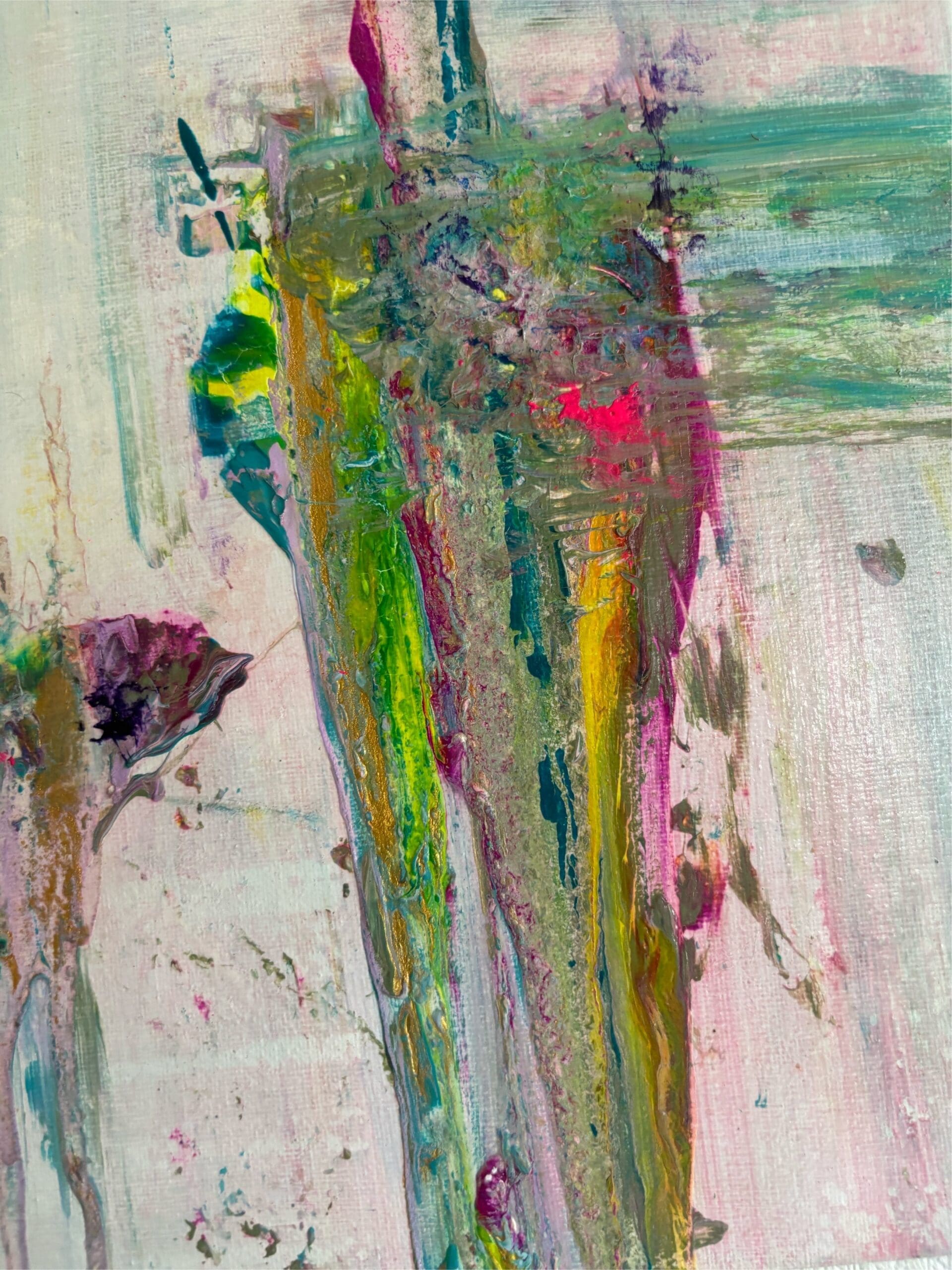 Rainbow Diet (40cm) - Contemporary Abstract Art - Image 7