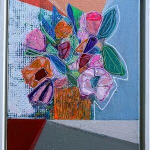 Good Morning (43 cm) Framed - Fauvist Floral Art