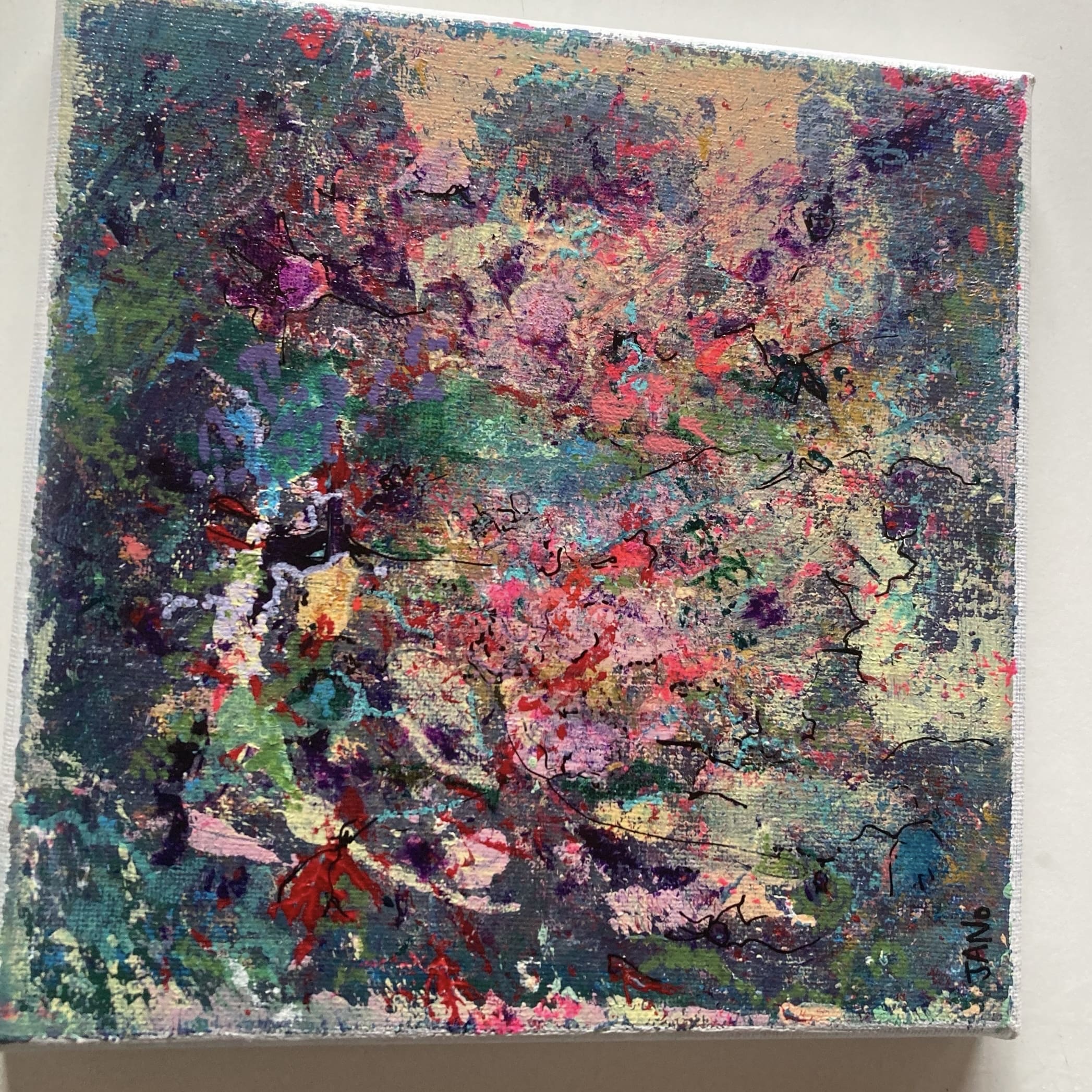 Lake Pondering III - Shabby Chic Impressionist Aesthetic Styling Gem - Image 4