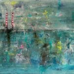 Arrivals Dublin, Poolbeg Chimneys II (40 cm) Contemporary Dublin Aesthetic