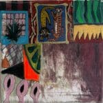Contemporary Interiors Art, Vibrant Abstract Art, Irish Art, "The Extension" (20cm)