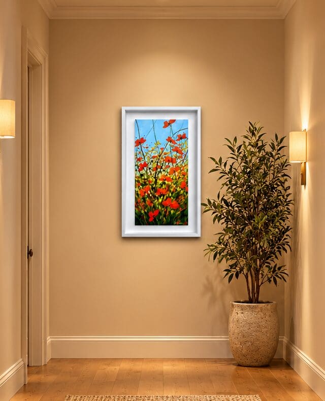 Warm Floral Painting