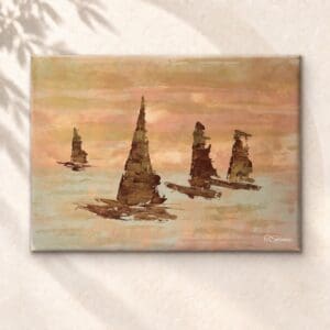 abstract irish art trilia solenne