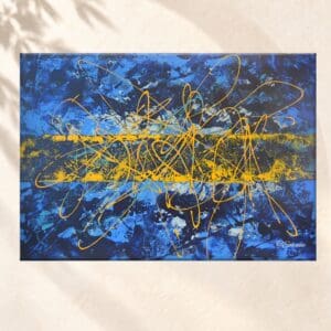 abstract irish art trilia solenne
