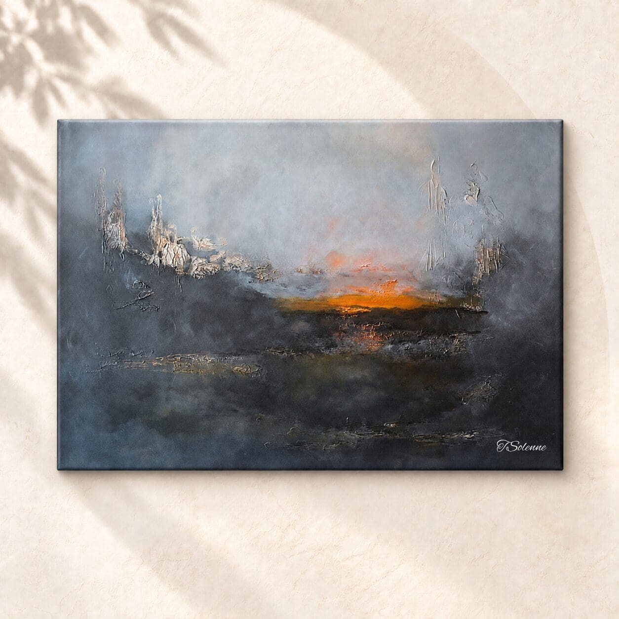 abstract irish art trilia solenne