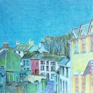 Traditional Village drawing